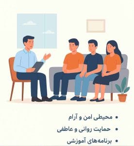 کمپ ترک اعتیاد نوجوانان ویژگی 