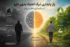 راز پایداری ترک اعتیاد بدون دارو